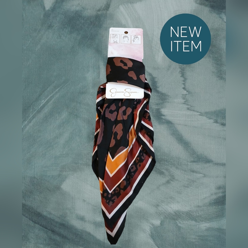 Jessica Simpson Headscarf Neck Scarf - Picture 7 of 9